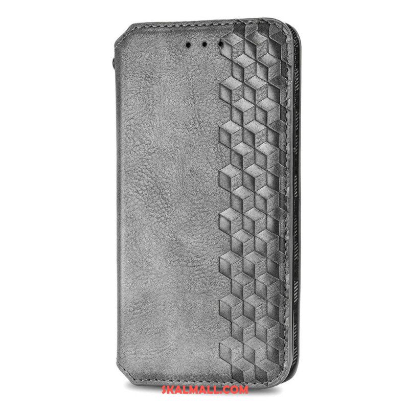 Folio-fodral Samsung Galaxy A54 5G Läderfodral Vintage 3d-mönster