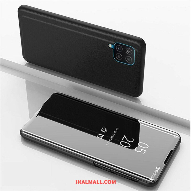 Folio-fodral Samsung Galaxy M12 / A12 Läderfodral Spegel