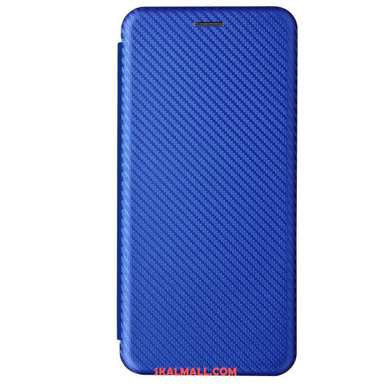 Folio-fodral Samsung Galaxy M12 / A12 Läderfodral /kolfiber