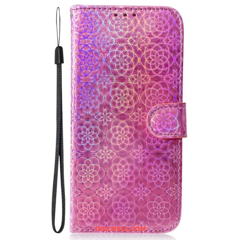 Folio-fodral Samsung Galaxy M13 Disco-stil