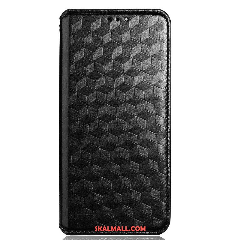 Folio-fodral Samsung Galaxy M13 Läderfodral 3d-kuber