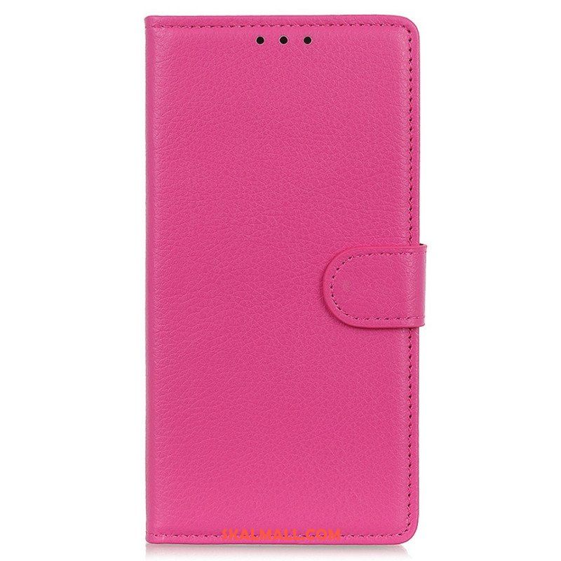 Folio-fodral Samsung Galaxy M23 5G Traditionell Läderstil