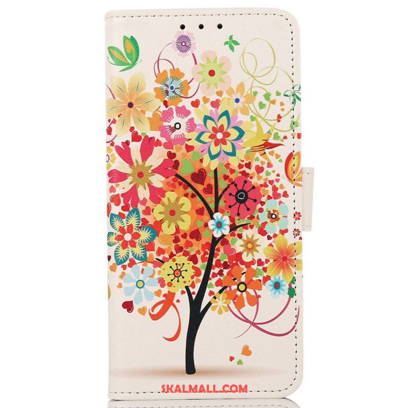 Folio-fodral Samsung Galaxy M33 5G Blommande Träd