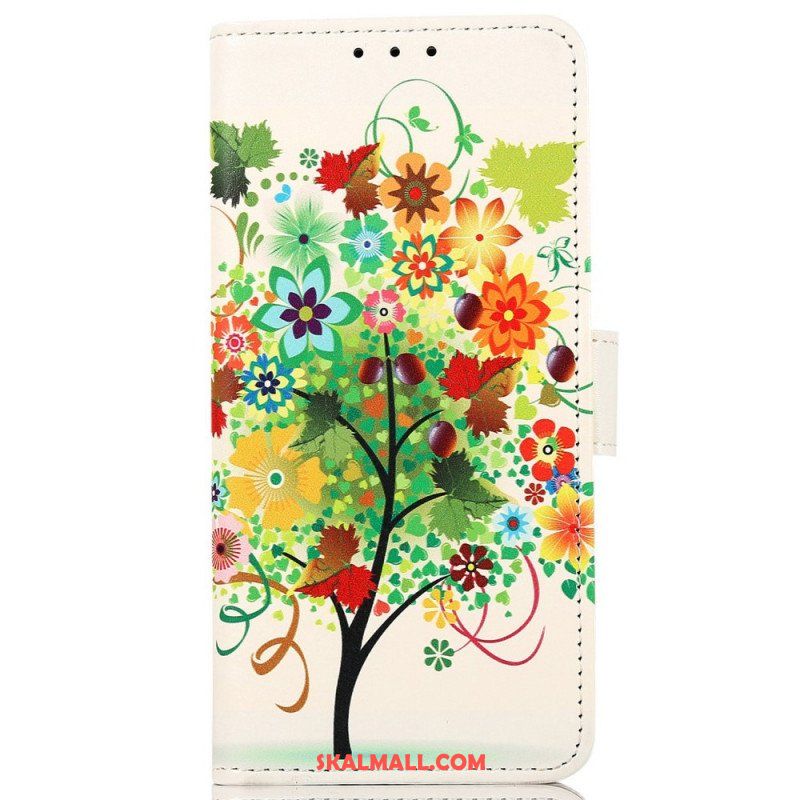 Folio-fodral Samsung Galaxy M33 5G Blommande Träd