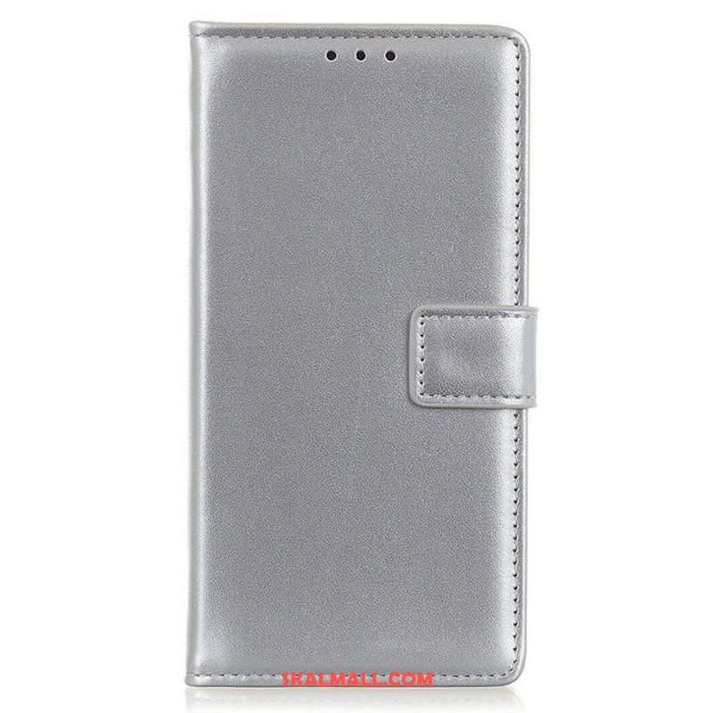 Folio-fodral Samsung Galaxy M33 5G Enkel Läderstil