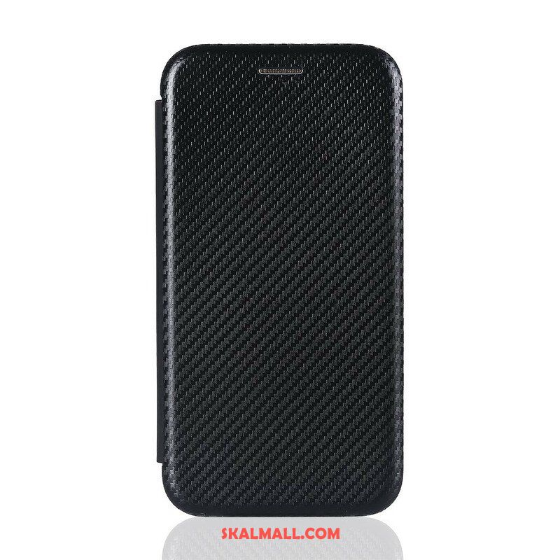 Folio-fodral Samsung Galaxy M51 Läderfodral Kolfiber