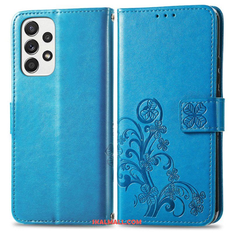 Folio-fodral Samsung Galaxy M53 5G Fyrklöver