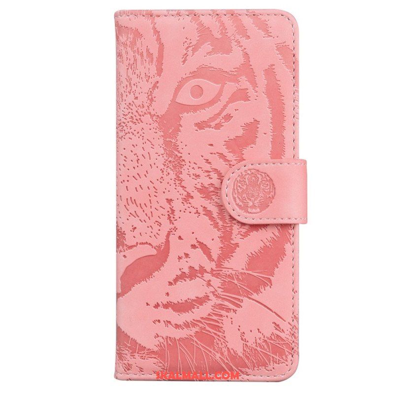 Folio-fodral Samsung Galaxy S23 Plus 5G Tiger Fotavtryck