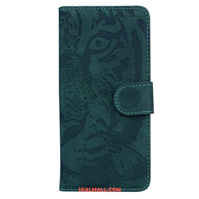 Folio-fodral Samsung Galaxy S23 Plus 5G Tiger Fotavtryck