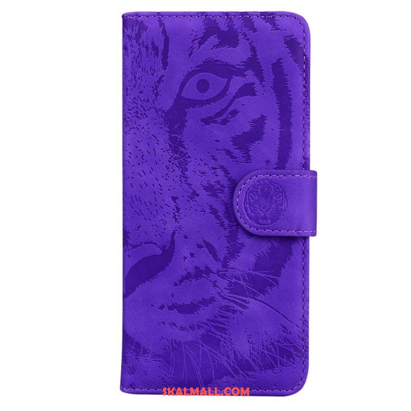 Folio-fodral Samsung Galaxy S23 Plus 5G Tiger Fotavtryck