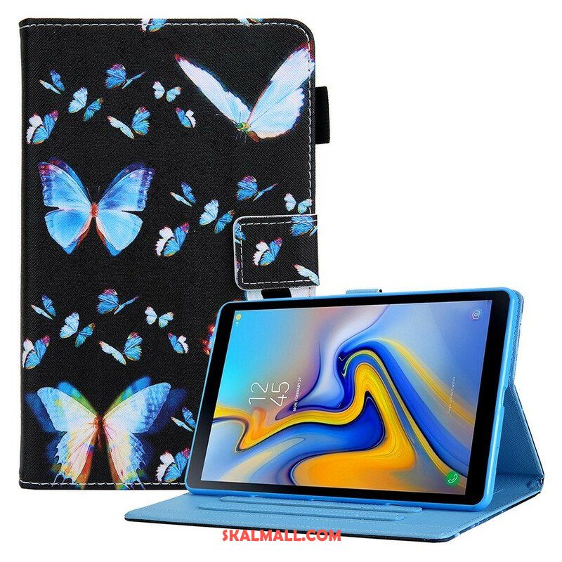 Folio-fodral Samsung Galaxy Tab A7 Lite Flera Fjärilar