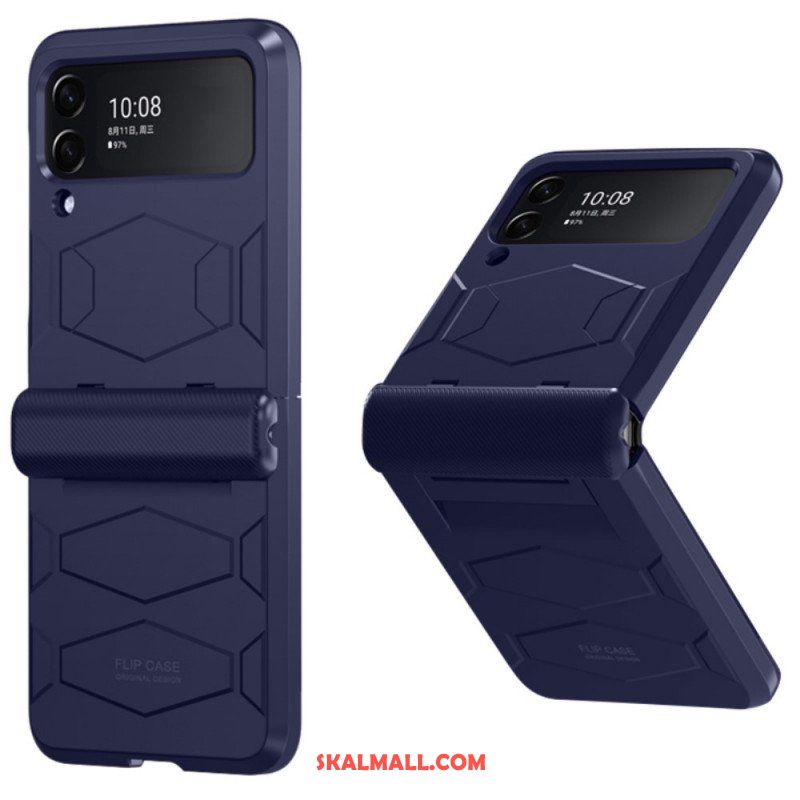 Folio-fodral Skal Samsung Galaxy Z Flip 3 5G Läderfodral Hybrid