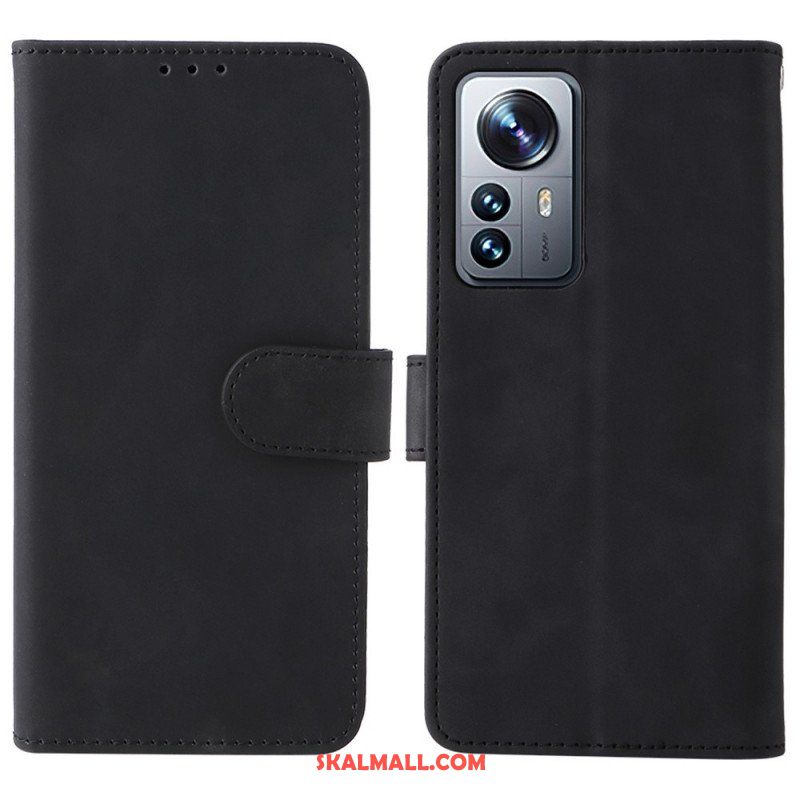 Folio-fodral Xiaomi 12 Pro Med Kedjar Strappy Skin-touch