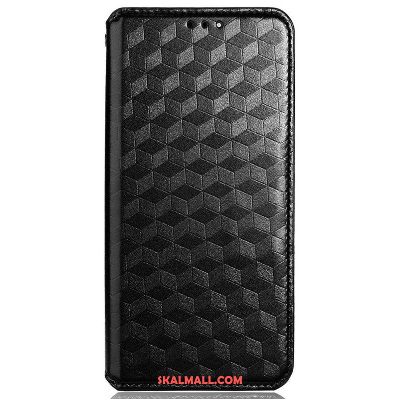 Folio-fodral Xiaomi 12T / 12T Pro Läderfodral 3d-mönster