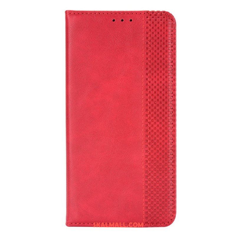 Folio-fodral Xiaomi 13 Lite Läderfodral Vintage Läderstil