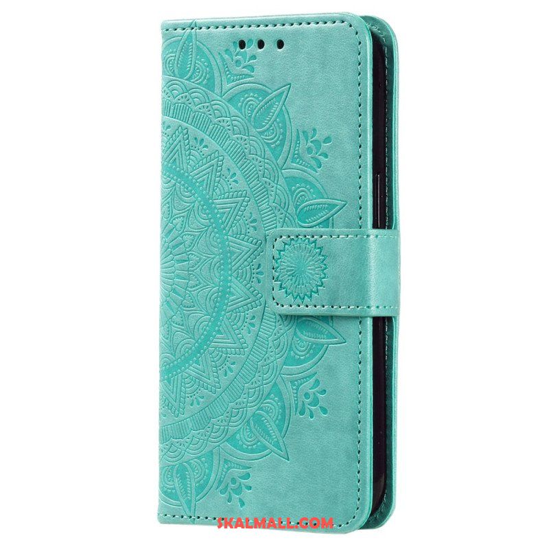 Folio-fodral Xiaomi 13 Mandala Sun Med Snodd