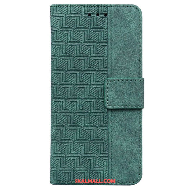 Folio-fodral Xiaomi 13 Med Kedjar Strappy Mönster