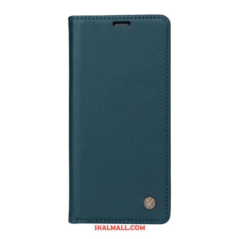 Folio-fodral Xiaomi 14 Ultra Telefonfodral Yikatu Lädereffekt