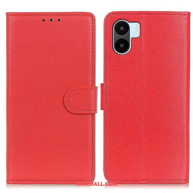 Folio-fodral Xiaomi Redmi A1 Litchi Konstläder