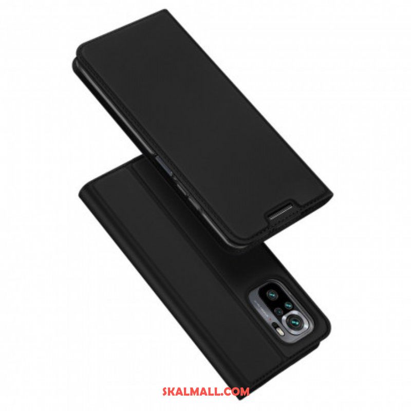 Folio-fodral Xiaomi Redmi Note 10 / 10S Läderfodral Skin Pro Dux Ducis