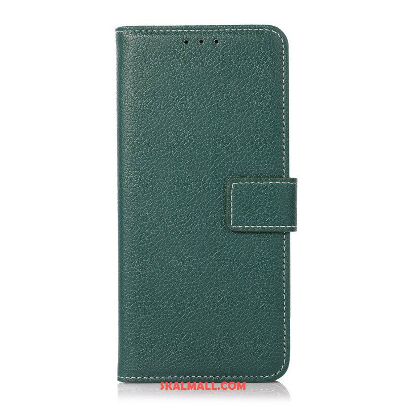 Folio-fodral Xiaomi Redmi Note 10 5G Lychee Textur