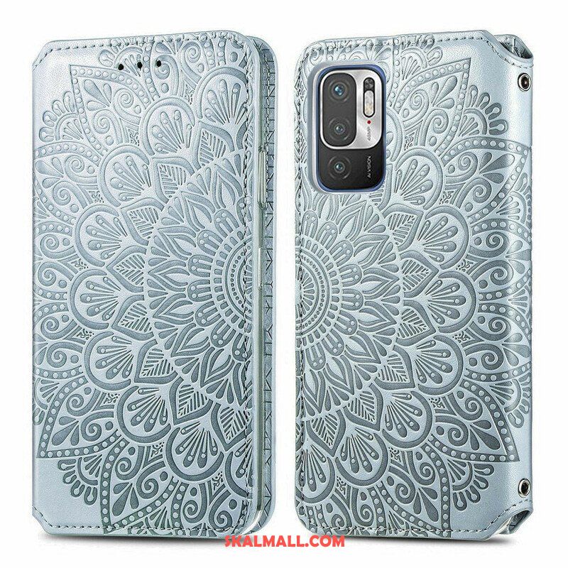 Folio-fodral Xiaomi Redmi Note 10 5G Läderfodral Mandala