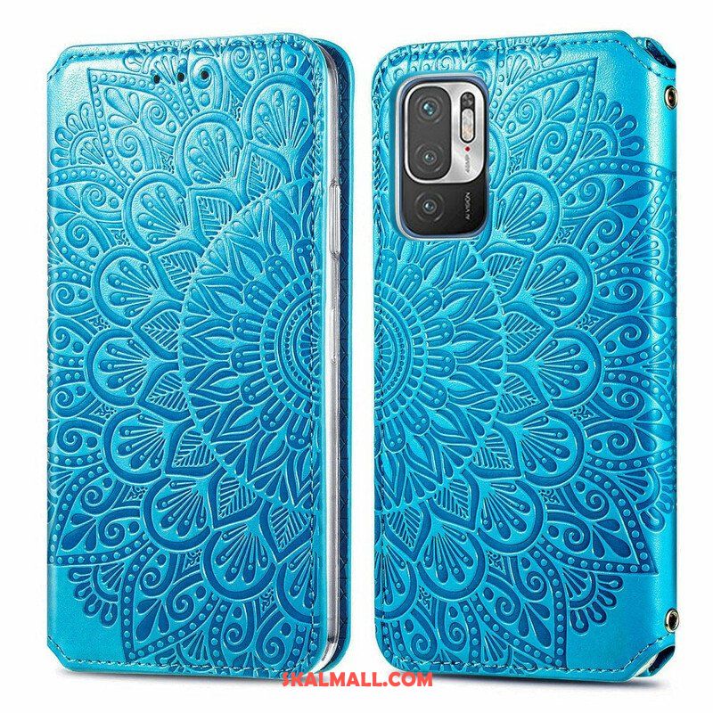 Folio-fodral Xiaomi Redmi Note 10 5G Läderfodral Mandala