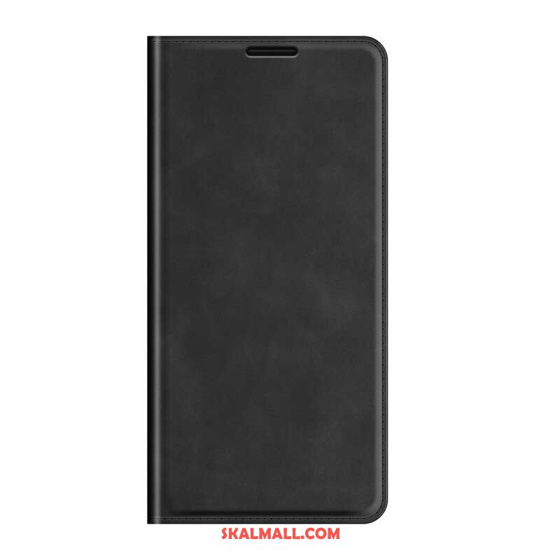 Folio-fodral Xiaomi Redmi Note 10 5G Läderfodral Silkeslen Touch