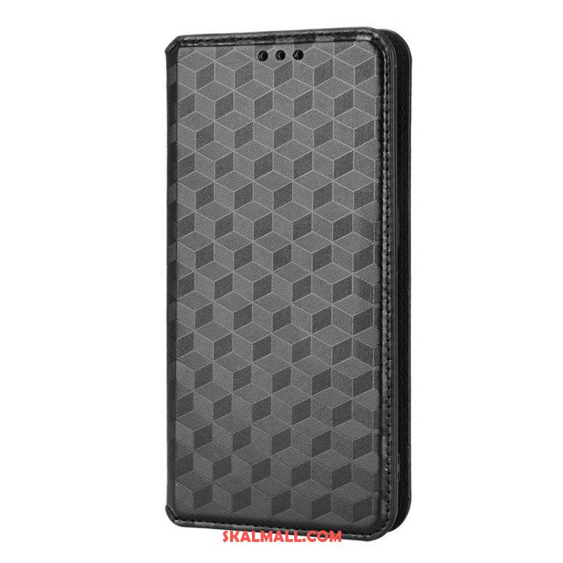 Folio-fodral Xiaomi Redmi Note 11 / 11S Läderfodral 3d Diamantlädereffekt