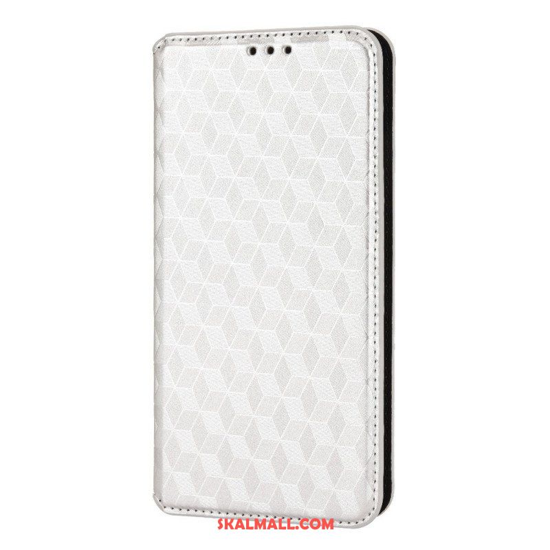 Folio-fodral Xiaomi Redmi Note 11 / 11S Läderfodral 3d Diamantlädereffekt