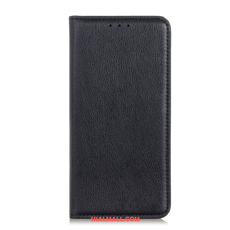 Folio-fodral Xiaomi Redmi Note 11 Pro / 11 Pro 5G Läderfodral Litchi Split Läder