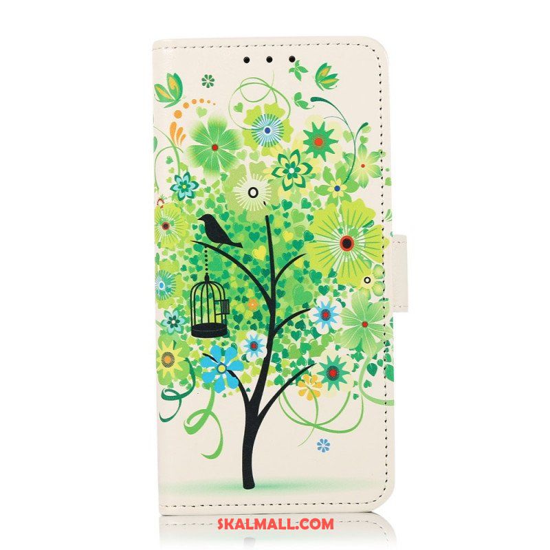 Folio-fodral Xiaomi Redmi Note 11 Pro Plus 5G Blommande Träd