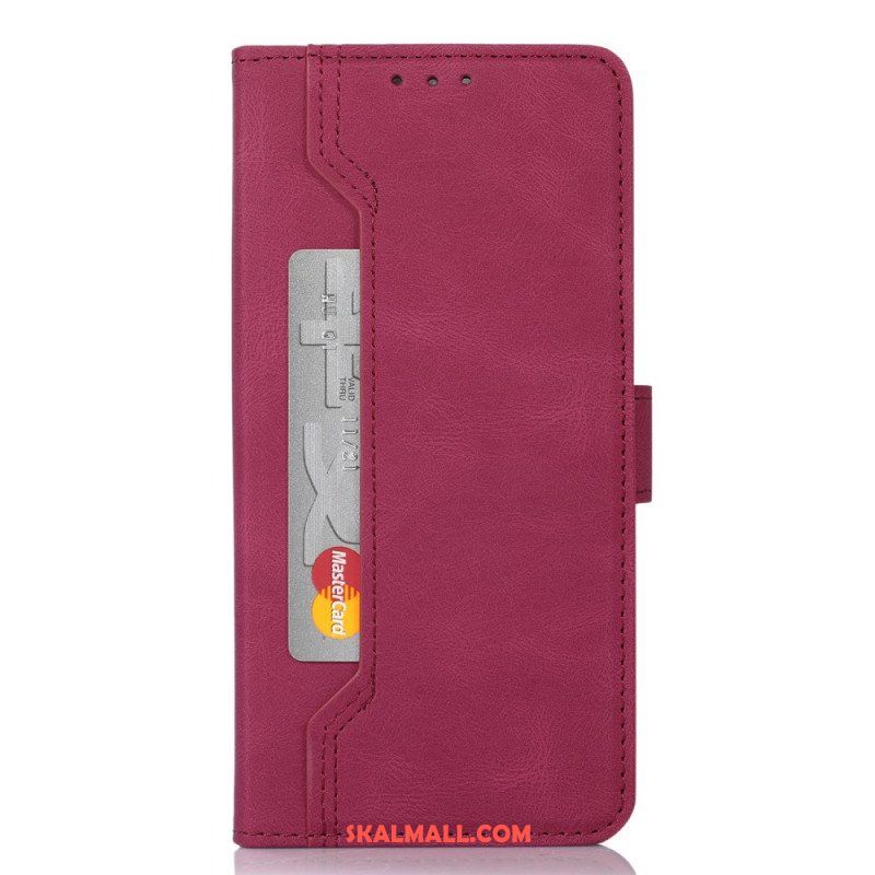 Folio-fodral Xiaomi Redmi Note 11 Pro Plus 5G Främre Korthållare