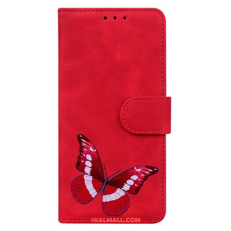 Folio-fodral Xiaomi Redmi Note 12 4G Fjärilsdesign