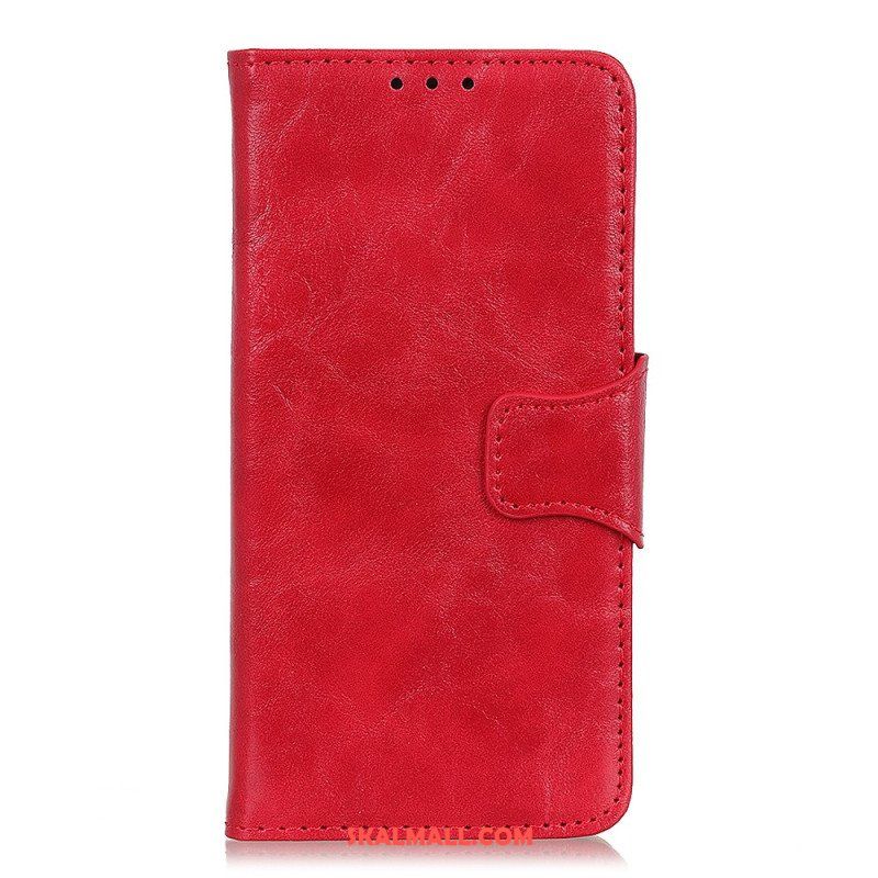 Folio-fodral Xiaomi Redmi Note 12 4G Vändbart Delat Läderlås