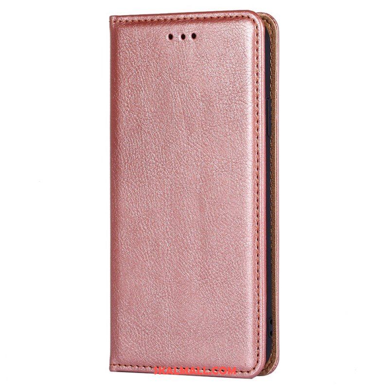 Folio-fodral Xiaomi Redmi Note 12 Pro Plus Läderfodral Faux Lädersömmar