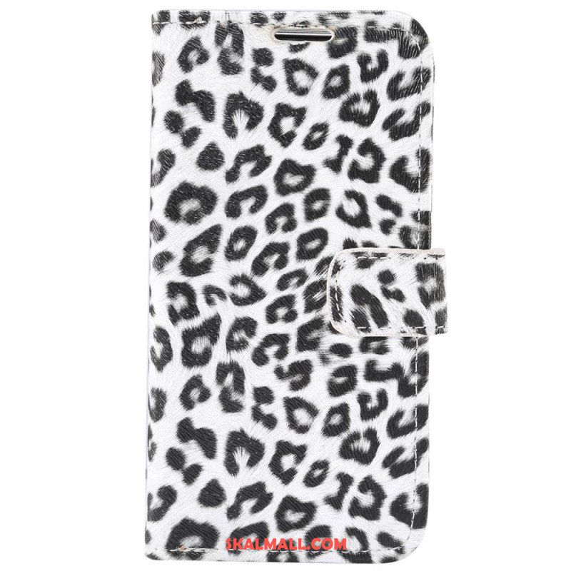 Folio-fodral iPhone 14 Pro Leopard