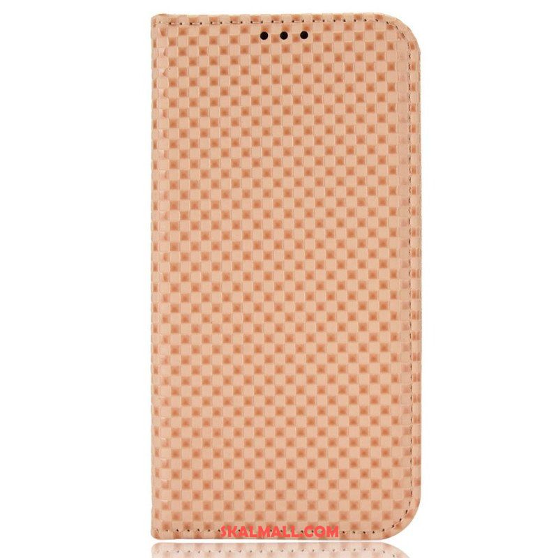 Folio-fodral iPhone 14 Pro Max Läderfodral Texturerat