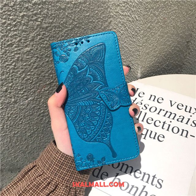 Honor 20 Pro Skal Läderfodral Mjuk Clamshell Fallskydd Röd Online