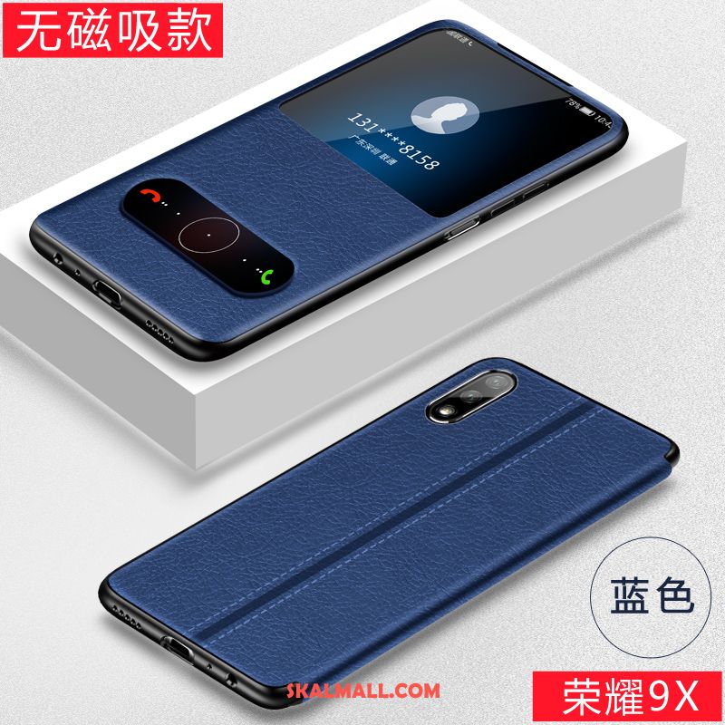 Honor 9x Skal Mobil Telefon Mode Skydd Clamshell Magnetic Fodral Till Salu