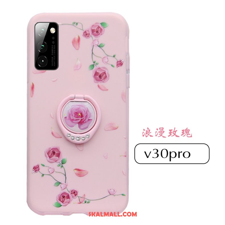 Honor View30 Pro Skal Skydd All Inclusive Silikon Rosa Ny Fodral Billig