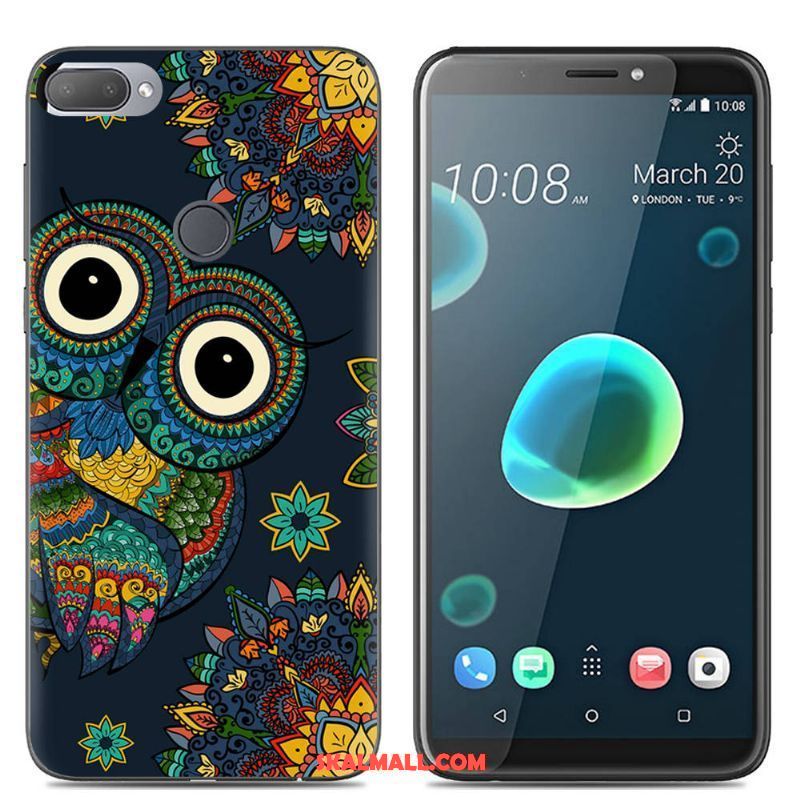 Htc Desire 12+ Skal Kreativa Personlighet Silikon Mjuk Mobil Telefon Rea