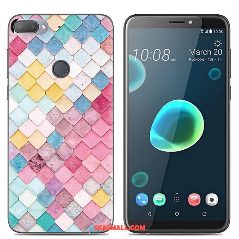 Htc Desire 12+ Skal Kreativa Personlighet Silikon Mjuk Mobil Telefon Rea