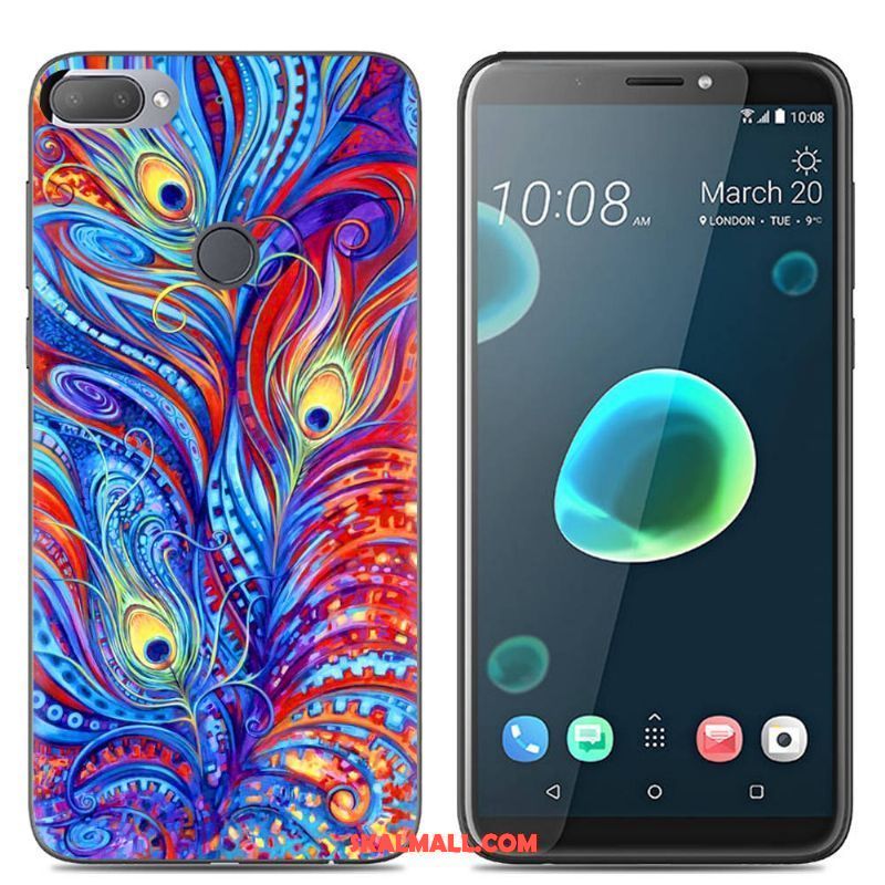 Htc Desire 12+ Skal Kreativa Personlighet Silikon Mjuk Mobil Telefon Rea