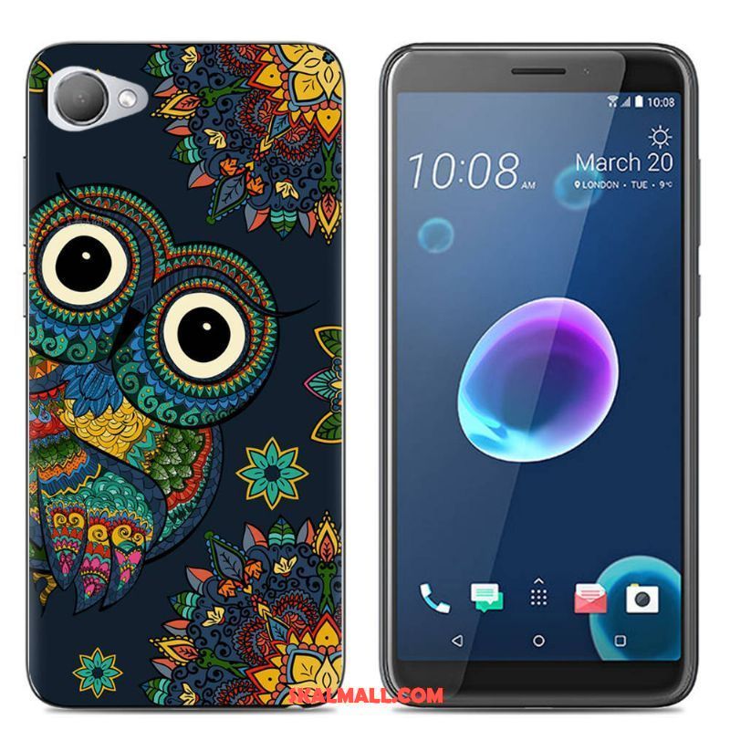 Htc Desire 12 Skal Målade Gul All Inclusive Skydd Silikon Rea