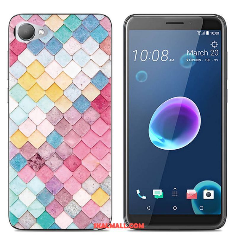 Htc Desire 12 Skal Målade Gul All Inclusive Skydd Silikon Rea