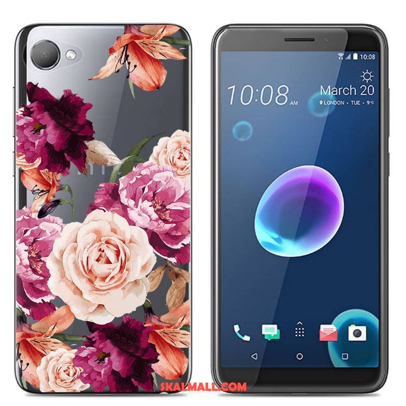 Htc Desire 12 Skal Målade Gul All Inclusive Skydd Silikon Rea