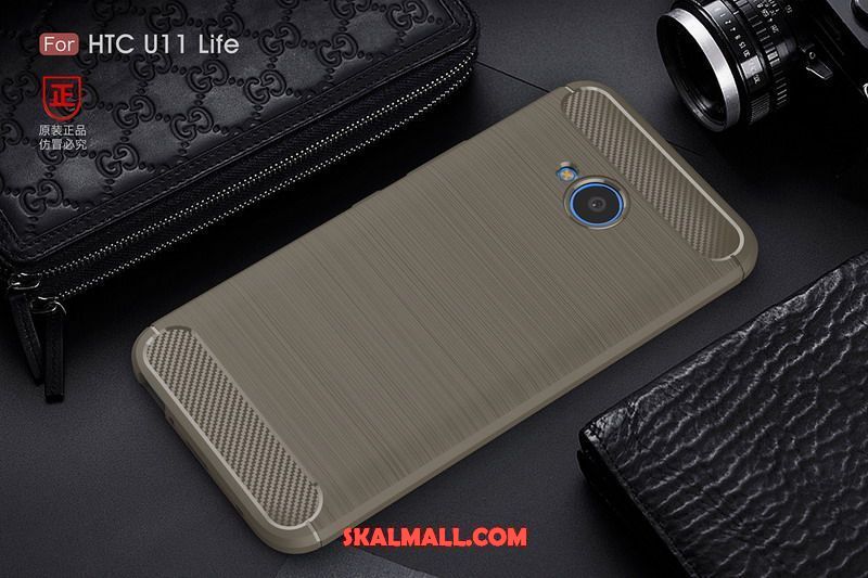 Htc U11 Life Skal All Inclusive Skydd Kostfiber Fallskydd Röd Billigt