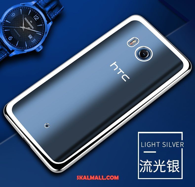 Htc U11 Skal Rosa Guld Transparent Mjuk Fallskydd Mobil Telefon Butik