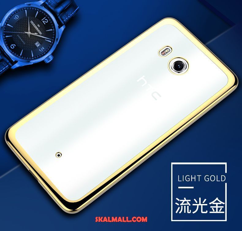 Htc U11 Skal Rosa Guld Transparent Mjuk Fallskydd Mobil Telefon Butik